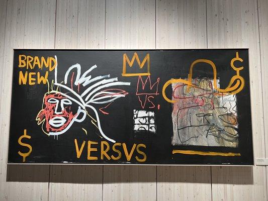 Whoa basquiat exhibit!!