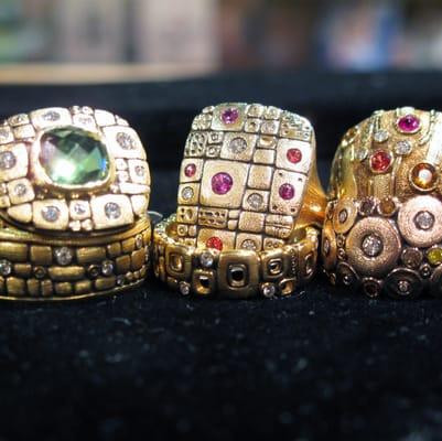 Stunning Alex Sepkus rings