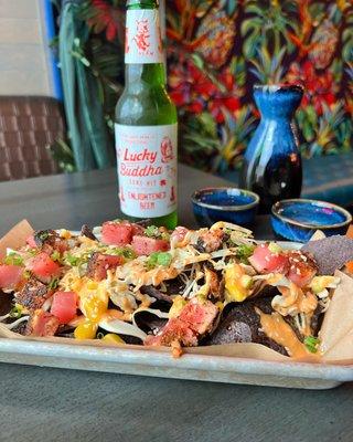 Blacked Tuna Nachos (secret menu item)