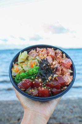 2 choice poke bowl