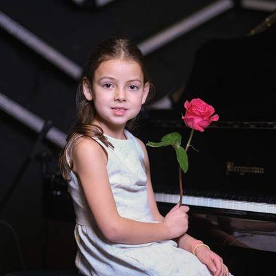 EVERY performer gets a rose from us after a recital