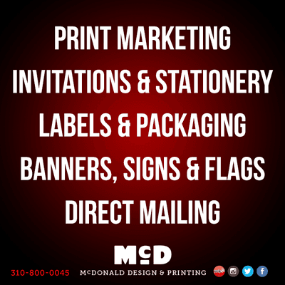 McDonald Design & Printing