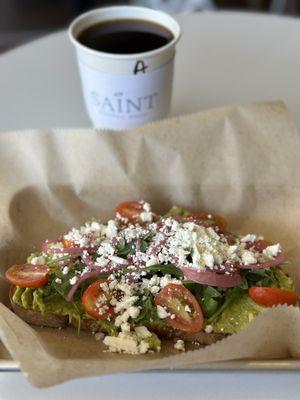 Avocado Toast and Coffee