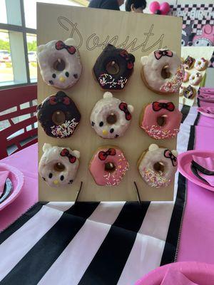 Hello kitty donuts