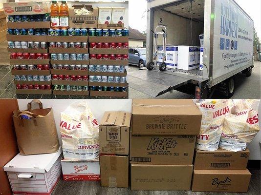 With the help of our customers, neighbors, and agents we were able to donate 492lbs of food to Northwest Harvest Cherry Street Food Bank!