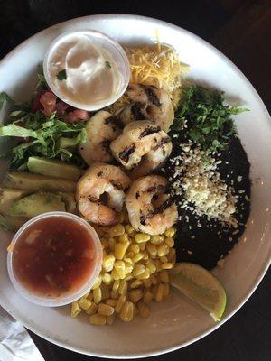 Shrimp burrito bowl