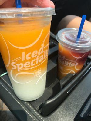 $1 for 24oz fruit smoothies