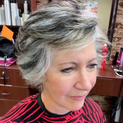 Going grey call Renew Salon today!