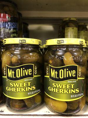 Sweet Gherkins so good!