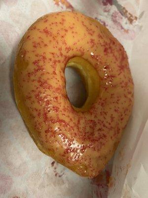 Ghost pepper donut