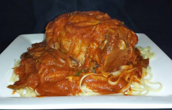 Osso Bucco served Monday, Tuesday and Wednesday only