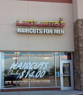 Lady Jane's                           Haircuts For Men