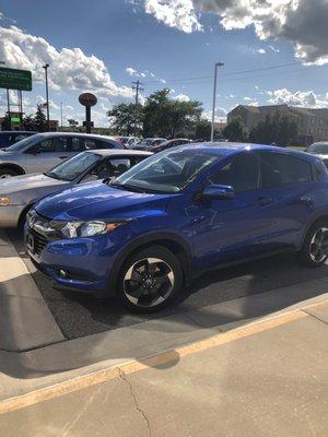 My new Honda HR-V!