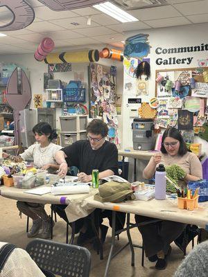 18+ queer craft night at assemble