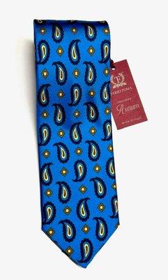 Italian handmade silk tie