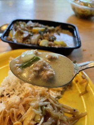 Green Curry with pork