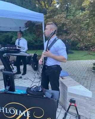 Playing in a wedding