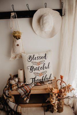 Fall Favorites: Blessed Grateful Thankful