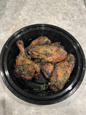 Smoked jerk wings