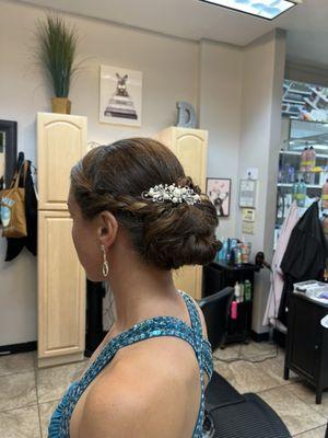 Wedding hair