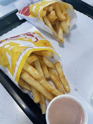 French fries and fry sauce