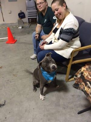 This is one of our manners class students mr bear and his family.