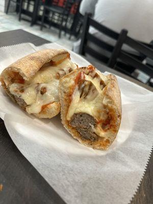 Meatball hoagie