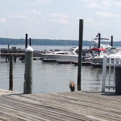 Nice view from the marina dock