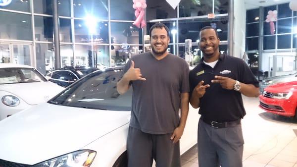 Congratulations Bryon on the 1 car that I really want myself...the 2015 Volkswagen Golf GTI.