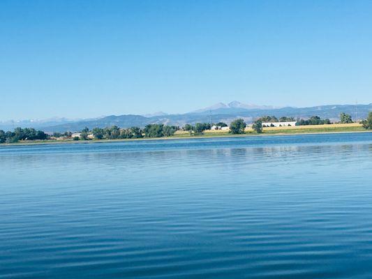 Boyd Lake with Long's Peak