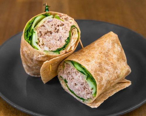 Tuna mix wrap