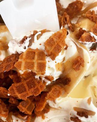 Limited Flavor-Salted Karamel Waffle Kone. Featured Sunday, Oct 22nd at 847 Cornell Ave., Albany, CA 1pm-5pm.