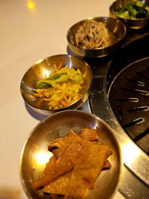 Dinner @Korean Garden; 9/18/2024. A lil Closer picture of our Delicious *Banchan*, So good & yummy!!