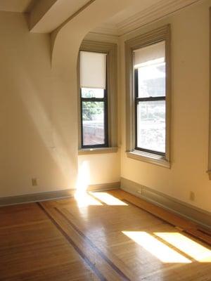 Hardwood floors and vaulted ceilings at 1525 N. 16th Street