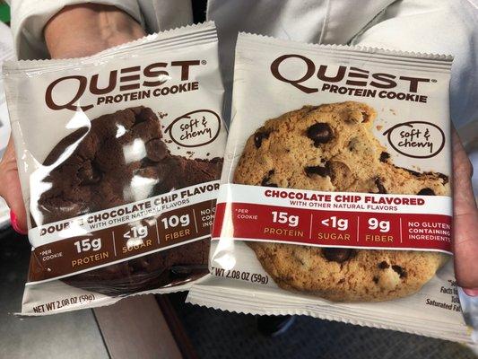 Quest Protein now available in cookies! Get yours today.