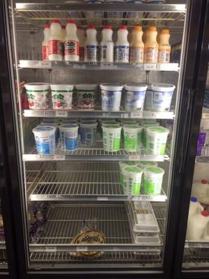 Yogurt aisle