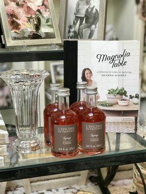 French rose syrup for champagne or sparkling water.