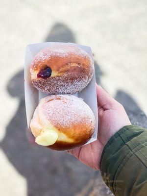 Custard Malasada, Raspberry Malasada