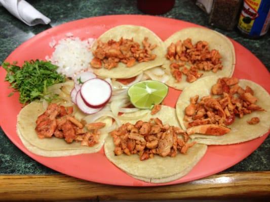 Chicken tacos