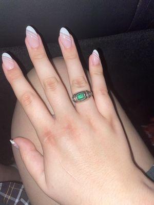 nails for my senior ring mass