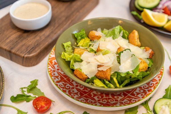 Traditional Caesar Salad with our Signature homemade Caesar dressing!