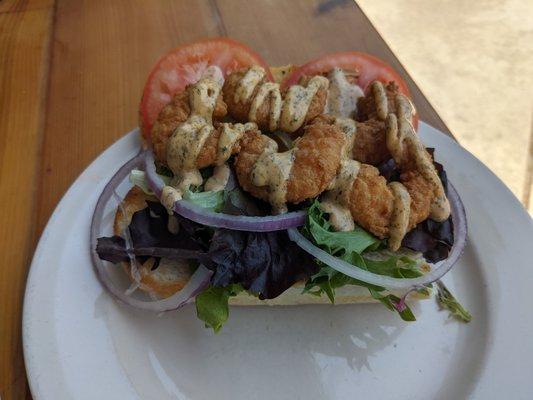 Shrimp po boy