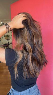 Rich Carmel balayage