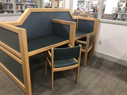 Cubicles in the quiet study section