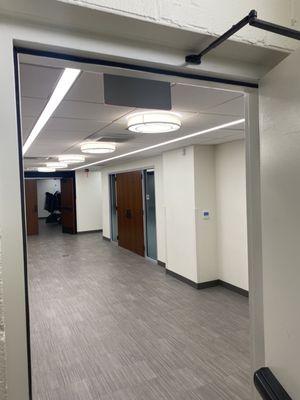 Inside the Lakewood Library, Madison Ave. location (smaller branch but newer, renovated in 2022) -- Tuesday, 15 October 2024