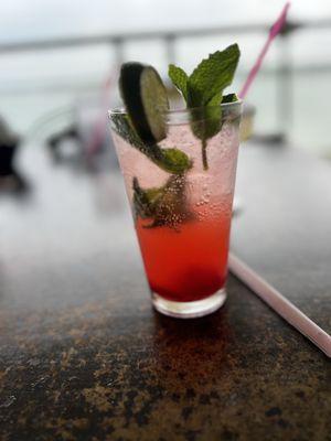 Cherry mojito