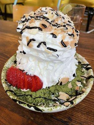 Matcha bingsu