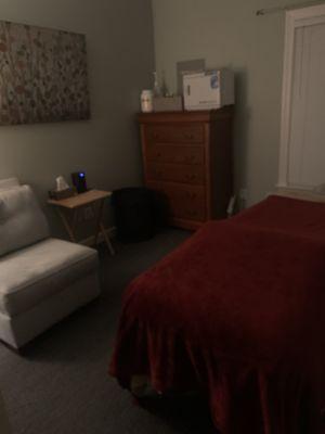 Massage treatment room