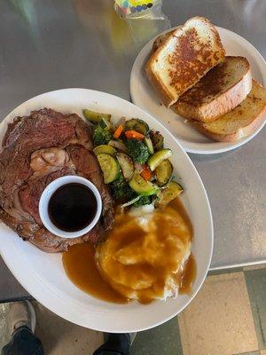 Prime Rib Friday's and Saturday's you won't be disappointed.