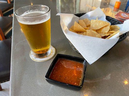 Chips & Salsa & a Modelo